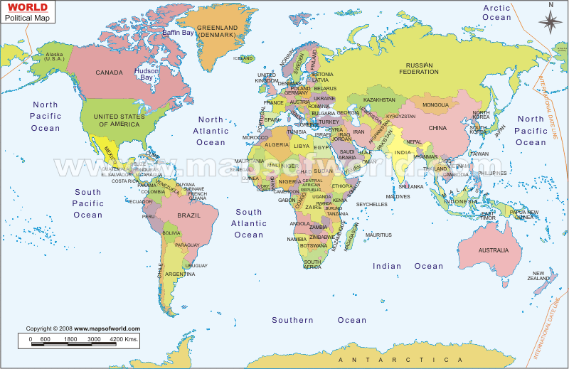 World+map+with+countries+and+cities